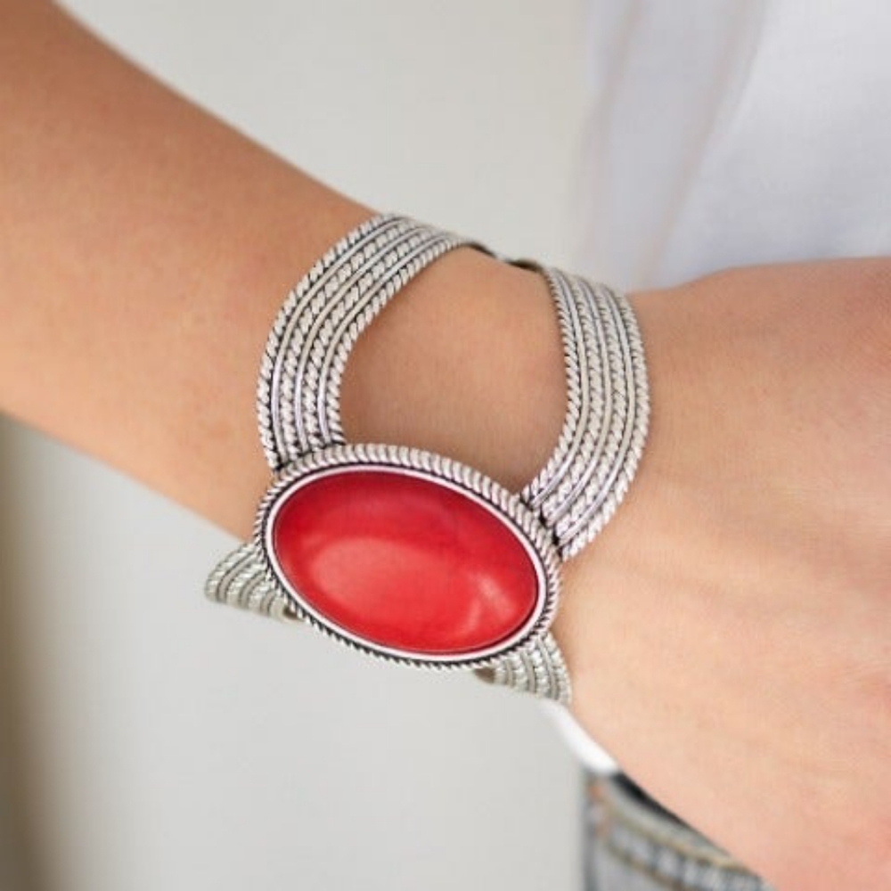 On Point Set (Red/Silver) - Picture 7 of 8